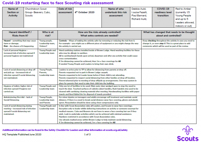 covid-return-to-scouting-risk-assessment-churchdown-scout-group